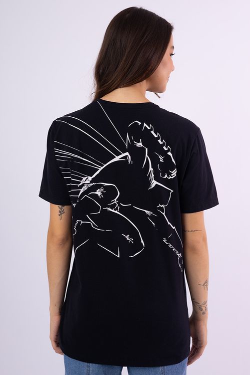 Camiseta DC Comics Batman Logo Black
