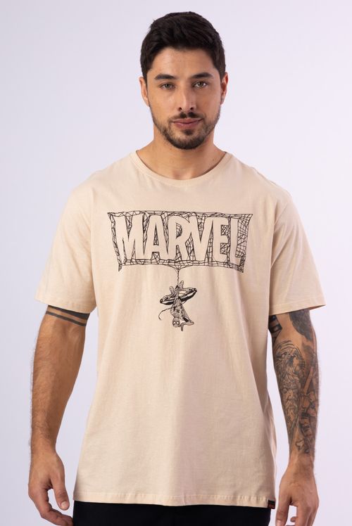 Camiseta Marvel Homem-Aranha Logo Teia