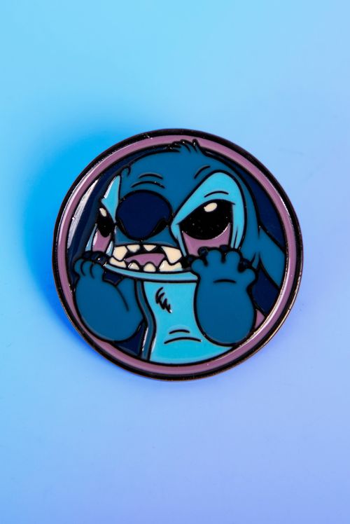 Pin Disney Stitch Entediado