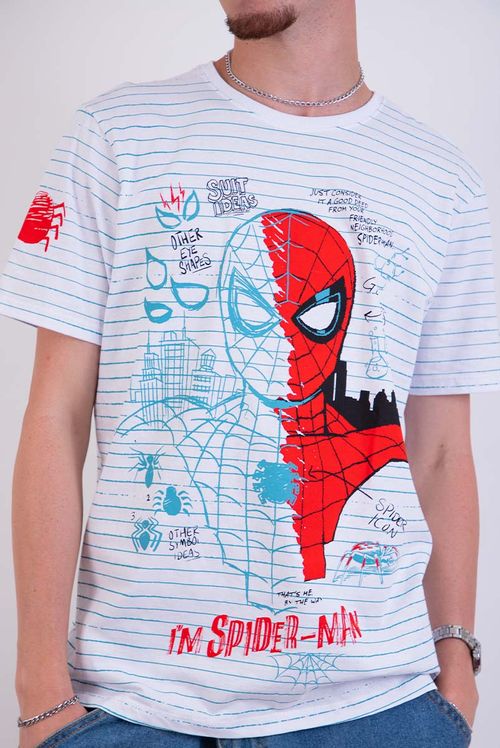 Camiseta Marvel Homem-Aranha Full Print I m Spider-Man