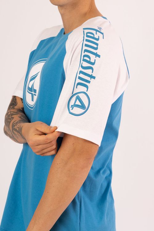 Camiseta Marvel Quarteto Fantástico Filme Uniforme