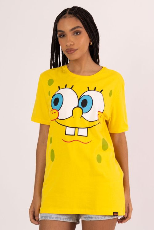 Camiseta Bob Esponja Rostinho