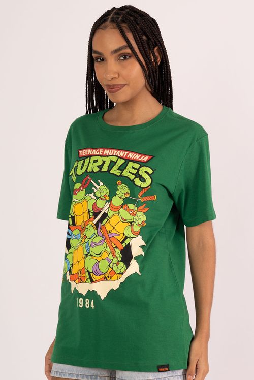 Camiseta As Tartarugas Ninja 1984