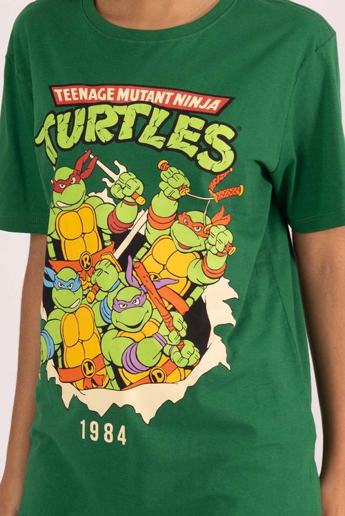 Camiseta As Tartarugas Ninja 1984