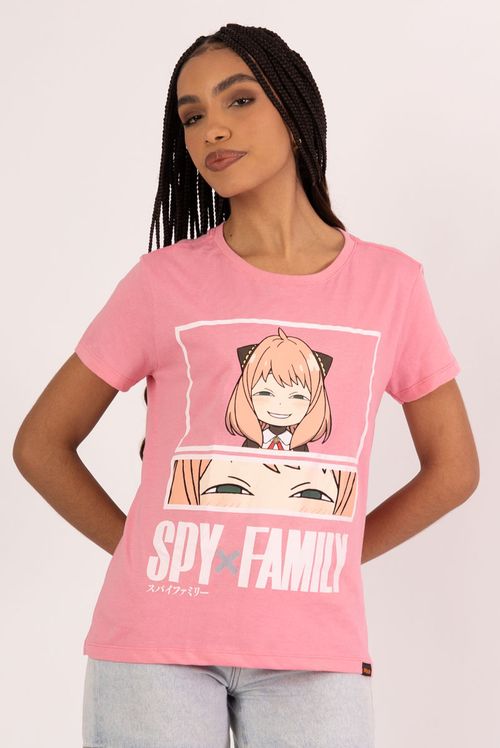Camiseta Feminina Spy X Family Anya Forger Eyes