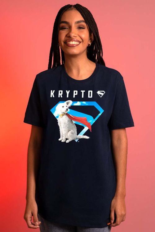 Camiseta DC Comics Superman Legacy Krypto