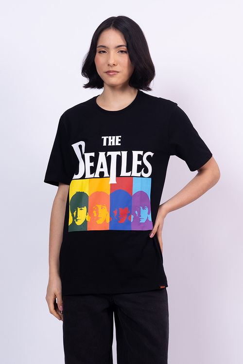 Camiseta The Beatles Integrantes