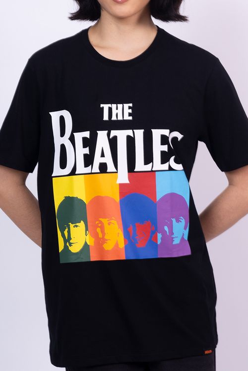 Camiseta The Beatles Integrantes