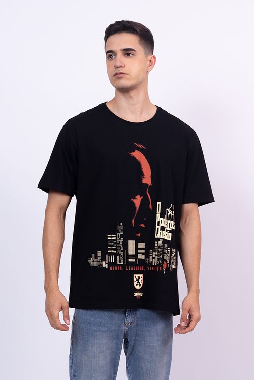 Camiseta O Poderoso Chefão Honra, Lealdade, Vingança