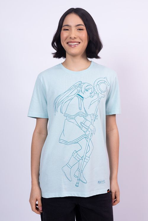 Camiseta Frieren A Maga Cajado