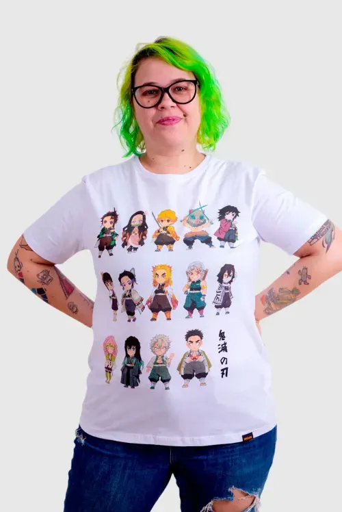 Camiseta Demon Slayer Team