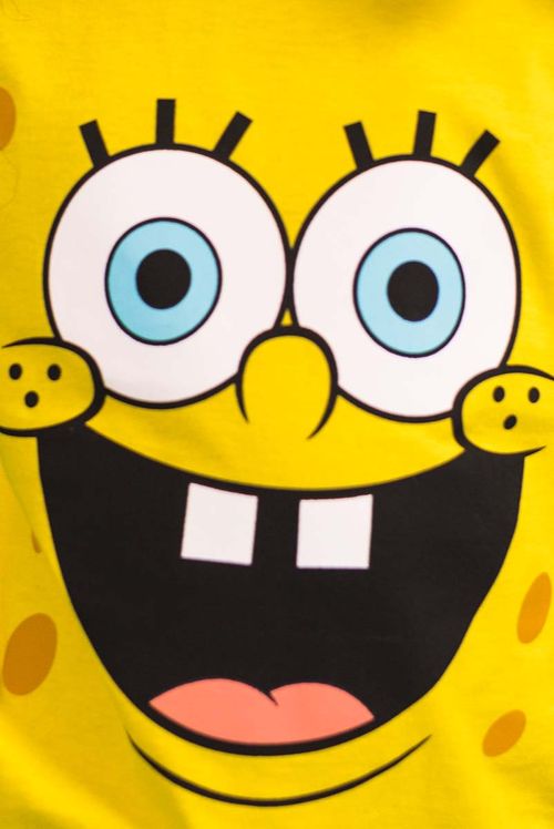 Camiseta Infantil Bob Esponja Rostinho