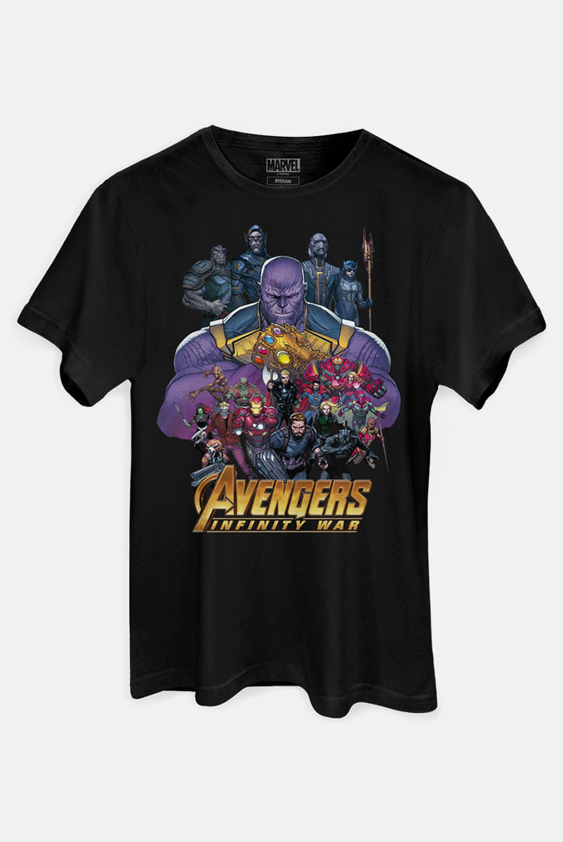 Moletom Thanos Piticas Marvel