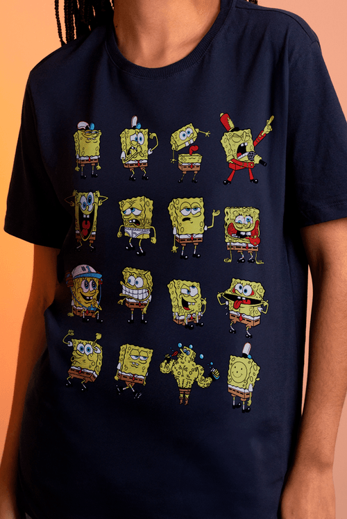 Camiseta Bob Esponja Moods