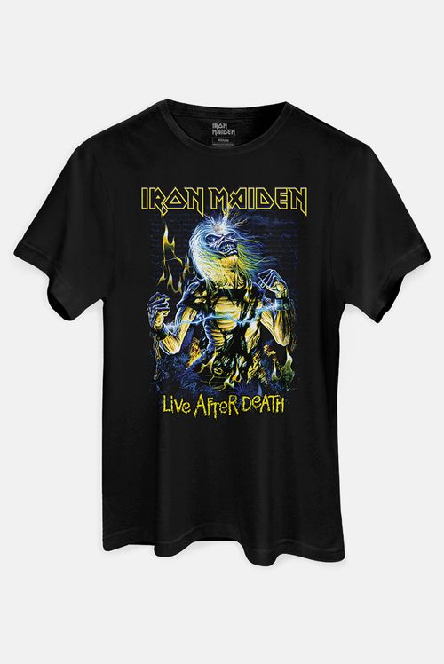 Camiseta Iron Maiden Live After Death