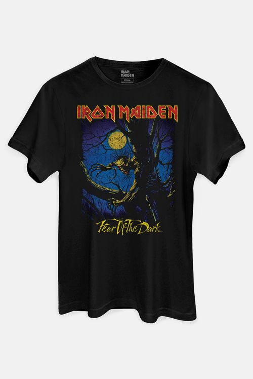 Camiseta Iron Maiden Fear Of The Dark