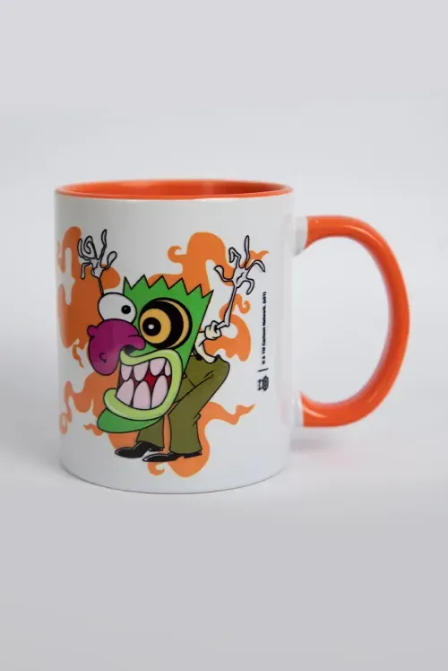 Caneca Coragem, O Cão Covarde Assustado