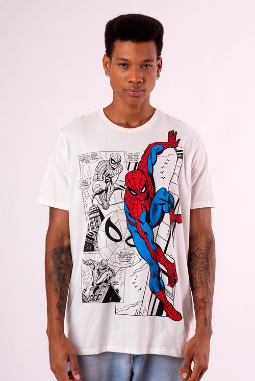 Camiseta Marvel Homem Aranha HQ