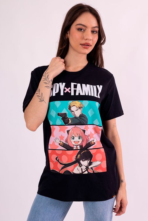 Camiseta Spy x Family Personagens
