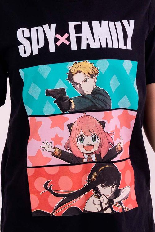 Camiseta Spy x Family Personagens