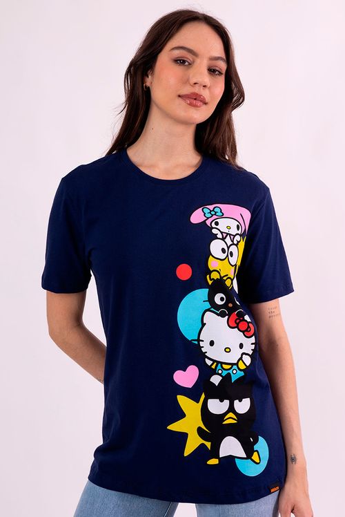 Camiseta Hello Kitty e Amigos