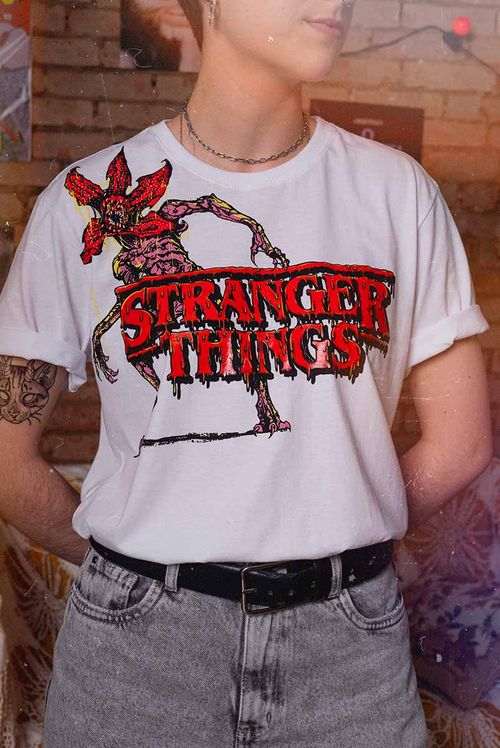 Camiseta Stranger Things Demogorgon