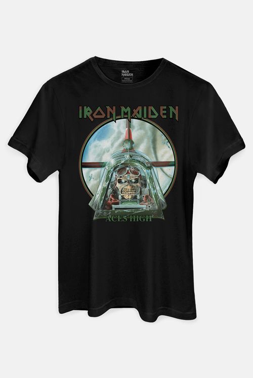 Camiseta Iron Maiden Aces High
