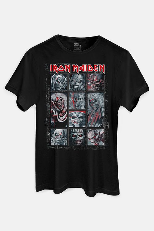 Camiseta Iron Maiden Eddie Versions