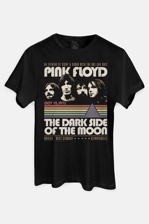 Camiseta Pink Floyd The Dark Side Of The Moon 1973