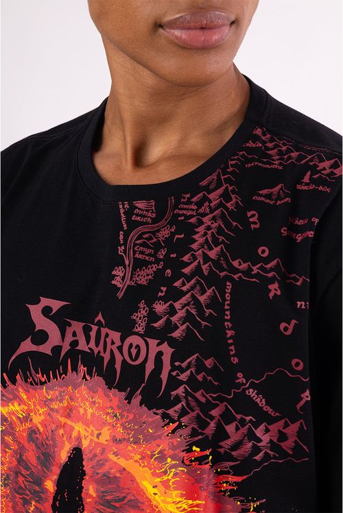 Camiseta O Senhor Dos Anéis Sauron