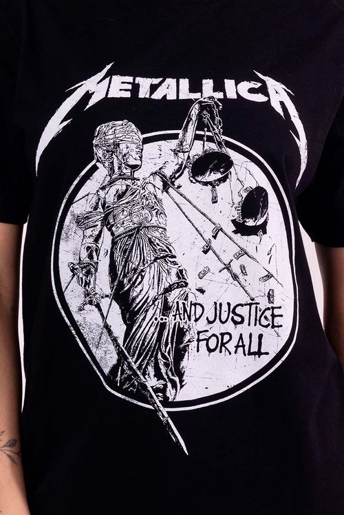 Camiseta Metallica And Justice For All
