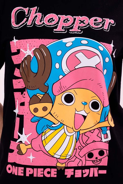Camiseta One Piece Chopper Alegre