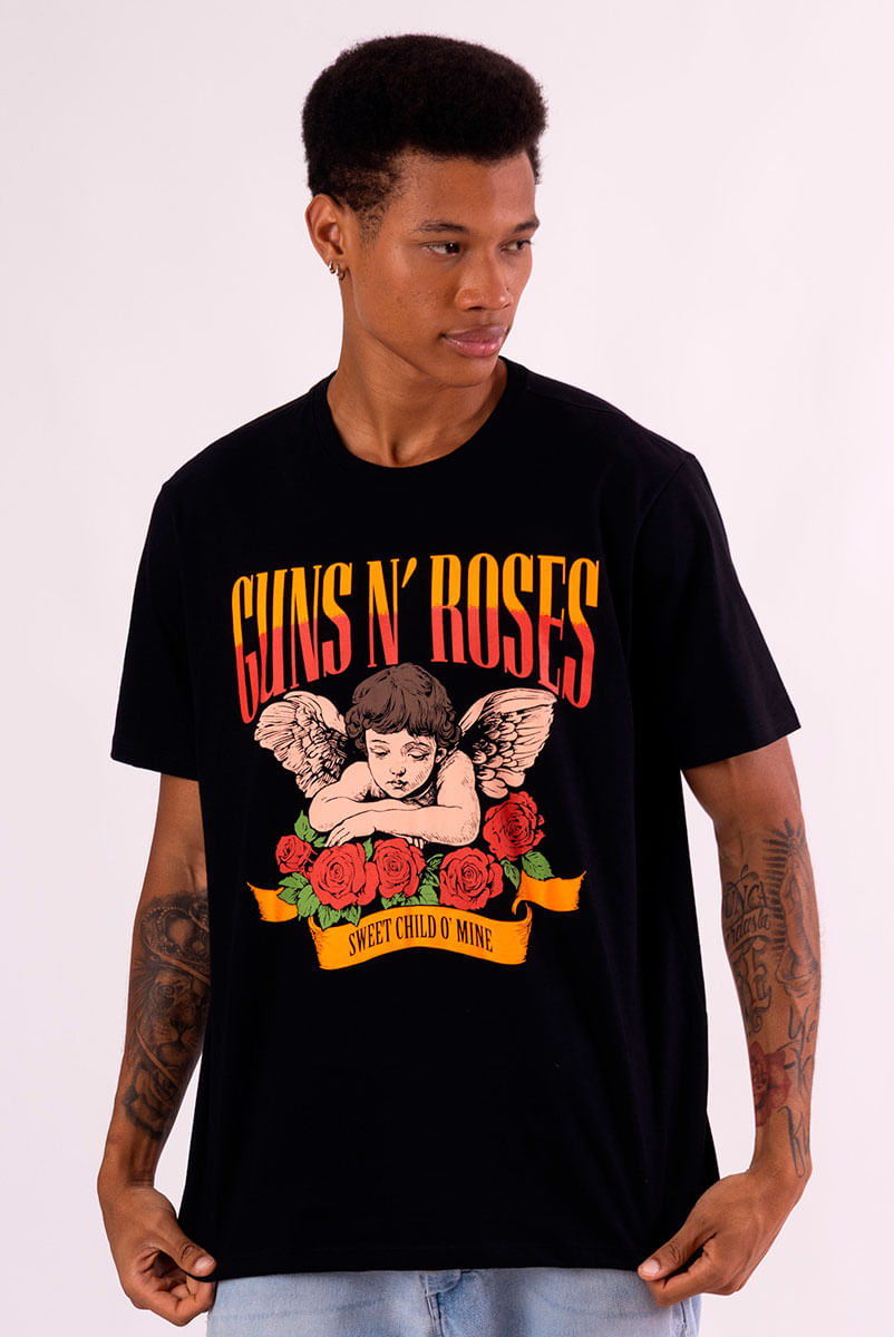 Camiseta Guns N Roses Sweet Child O Mine