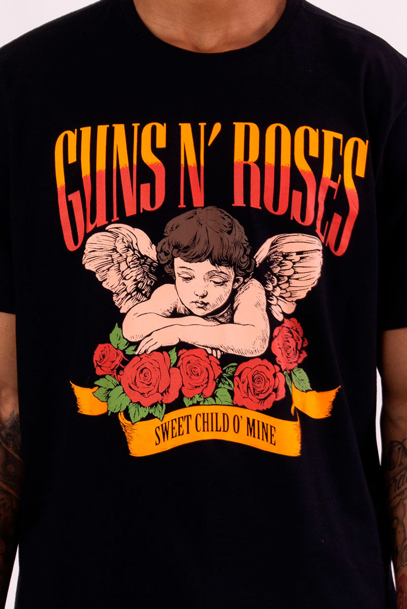 Camiseta Guns N Roses Sweet Child O Mine