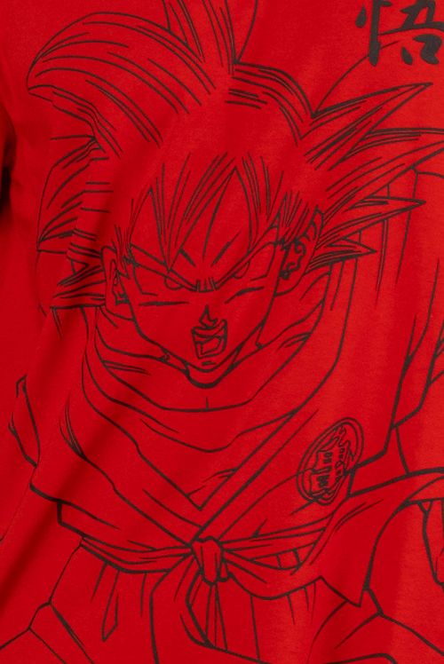 Camiseta Dragon Ball Z Goku Red