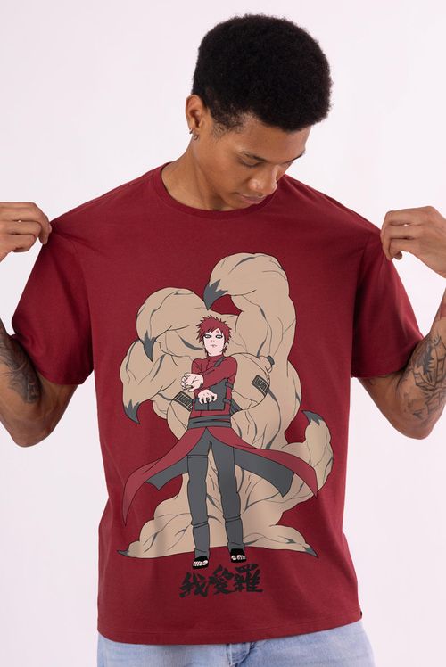 Camiseta Naruto Gaara