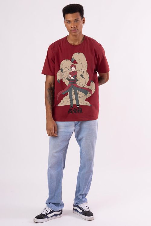 Camiseta Naruto Gaara