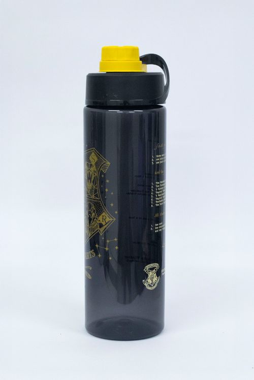 Garrafa Plástica Harry Potter Brasão de Hogwarts
