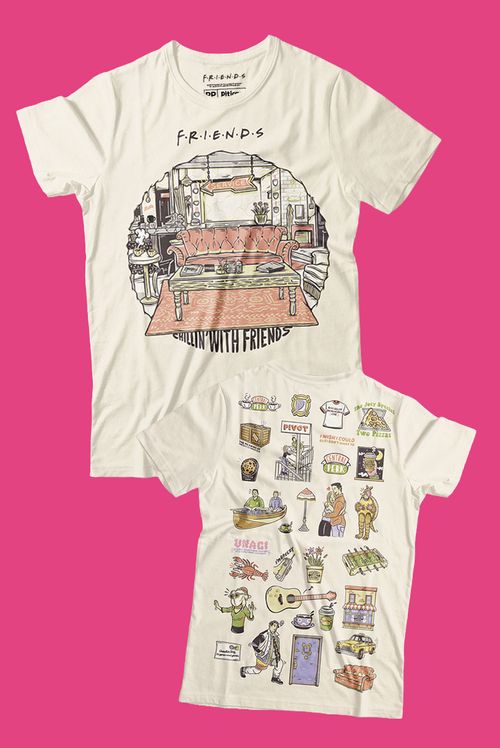 Camiseta Friends Elementos
