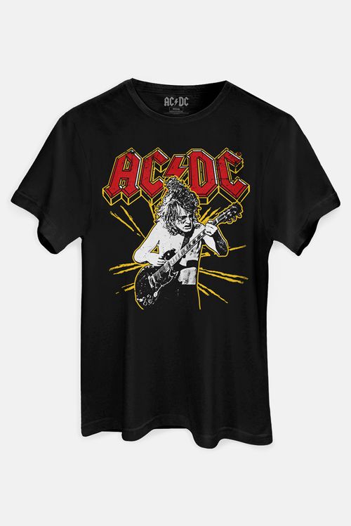Camiseta AC/DC Guitarra
