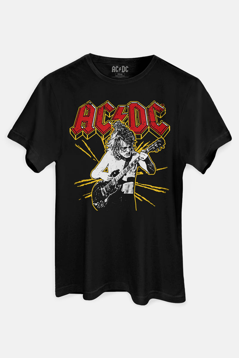 Camiseta AC/DC Guitarra