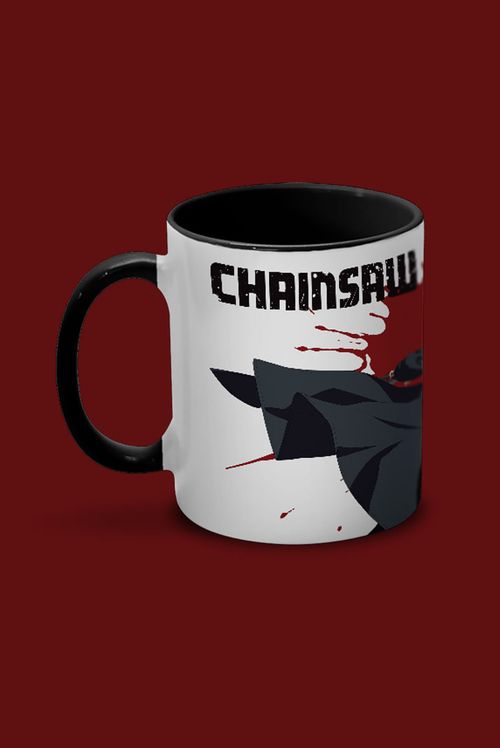 Caneca Chainsaw Man e Katanaman
