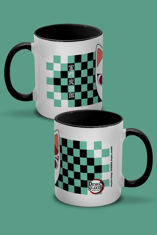 Caneca Demon Slayer Máscara Kitsune