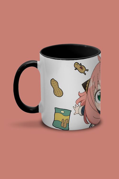 Caneca Spy X Family Anya Forger Peanuts