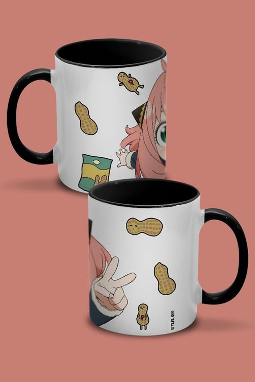 Caneca Spy X Family Anya Forger Peanuts