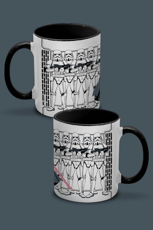 Caneca Star Wars Vader & Stormtroopers