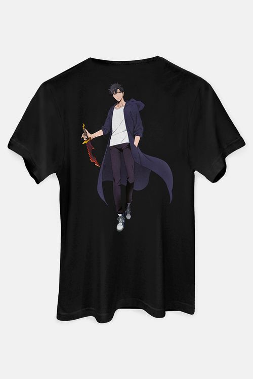 Camiseta Solo Leveling Logo Sung Jin-Woo