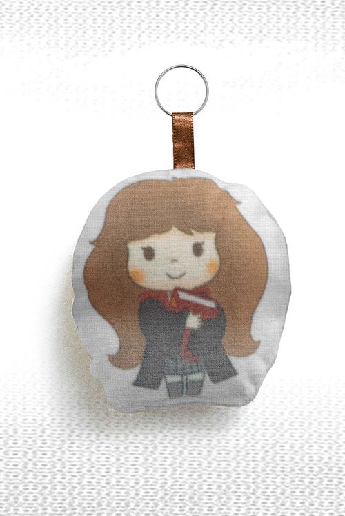 Chaveiro de Tecido Harry Potter Hermione Granger