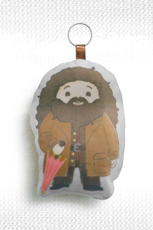 Chaveiro de Tecido Harry Potter Rubeo Hagrid