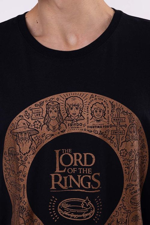 Camiseta O Senhor dos Anéis Icons